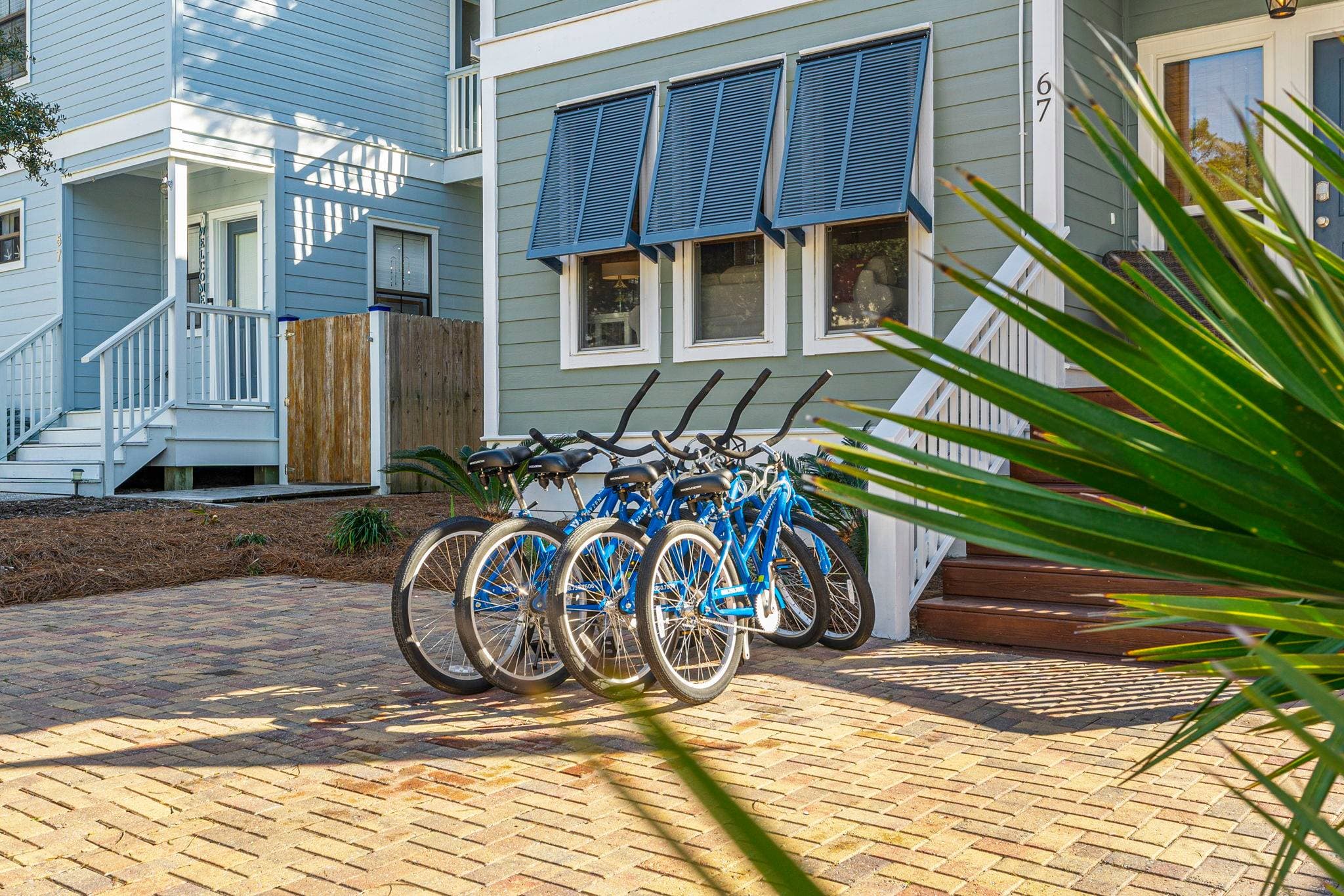 4 beach bikes are included for our guests to use during their stay!
